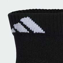 Adidas 3 双男女款 PRF T-CC QRT 中筒袜，优惠装 KA0001 - 黑色 - 查看 5