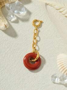 AVYRING 1Pc Bikini Jewelry Stainless Steel Girl Set Striking Accent Shimmery Pieces Pearlescent Shell Memento Waterproof Bikini Jewelry Party Gift - Multicolor - View 11