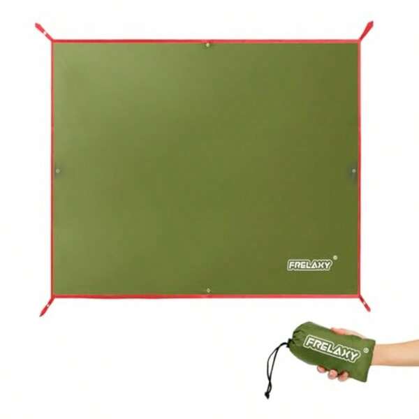 2025 Frelaxy Tent Footprint - Waterproof Camping Tarp With 210D Oxford Fabric - Durable Anti-Tear Tent Floor For Camping, Hiking, Backpacking, Hammock & Beach - Lightweight, Portable Ground Cover With Straps & Grommets