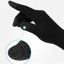 1 Pair Gaming Touch Screen Gloves, Anti-Slip Sweat-Proof Sensitive And Breathable Fiber Material Designed For Winter Game Lovers Halloween/Thanksgiving Day/Christmas Gift, Gaming Gift