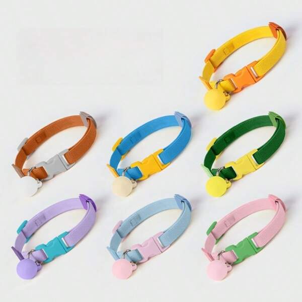 Dehnbares Haustierhalsband, einstellbares Katzenhalsband, dekoratives Hundehalsband für kleine Haustiere