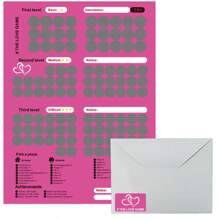 1pc Couple Scratch Off Card Game, 100 Fun Challenge Modes, Suitable For Valentine's Day Party, Wedding Anniversary, Birthday, Holiday Giftschool Supplies,Back To School