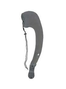 1 pieza Almohada de cuello con cabestrillo plegable y sencillo, accesorio de viaje ligero y portátil que se sujeta al asiento de avión y automóvil, aplicable para viajes en coche, avión y barco, que soporta la cabeza, el Body y los brazos proporcionando un sistema de sueño perfectamente equilibrado