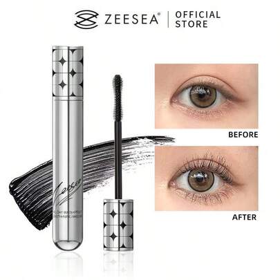  ZEESEA 浓密纤长持久睫毛膏，超级防水防汗，持久卷翘，6g