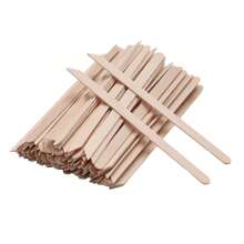 300 Peças Palitos de Madeira Descartáveis para Depilação, Espátula para Cera de Depilação para Rosto e Sobrancelhas, Ferramenta de Beleza, Palitos de Madeira Craft, Palitos de Picolé
