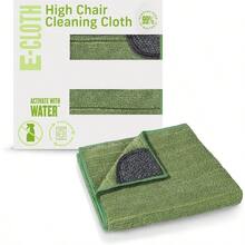 LYHigh Chair Cleaning Cloth Premium Microfiber Cloth With Scrubbing Corner Ideal For Baby High Chair Portable Travel High Chair High Chair Cover 100 Wash Promise 8502 - 綠色 - 查看 1