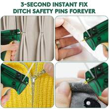 Micro Stitch Quick Clothing Fixer W/ Upgraded Storage Box, The Original Micro Gun For Quick Clothing Fixes, Tagging, Sewing, And Quilting – Includes Tool, 1*Needle, And 1500 Micro-Fastenersthe Easiest Tool To Repair Clothes, Hemming Drapes, And Even Crafting! This Thing Is Awesome - 墨綠色 - 查看 3