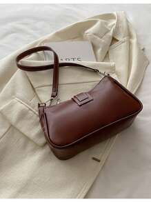 Geantă crossbody casual Y2K pentru femei, decor stele, curea reglabilă, geantă de umăr, geantă tote, capacitate mare, stil retro, potrivită pentru naveta