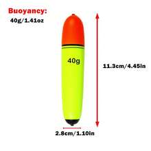 HENGJIA 3pcs 10g-120g EVA Fishing Float Foam Plastic Bobber Sea Rock Fishing Striking Floats - Multicolor - View 18