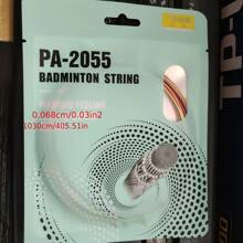 Badminton Line Collection Benefit PA-2055 Badminton Line High Elasticity And Durability Playing Hall Team Uses Badminton Racket Line Rainbow Line For 24LB