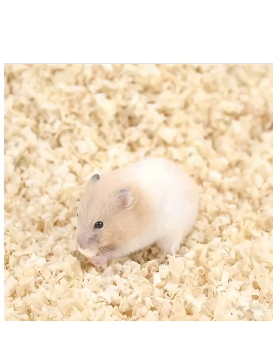 100g-500g Hamster Pet Sawdust, Hamster And Small Pet Shavings Deodorizer, Odor Removal, Moisture Absorbing Pad, Odorless And Dust-Free, Deodorizing Paper Dustproof Sawdust, Wooden Substrate | Absorbent Mattress, Pet Warming Pad, Sawdust, Suitable For Rabbits And Cats.