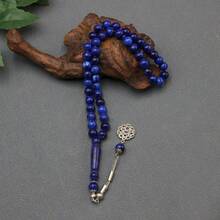 1pc Resin Rosary Bracelet, 45 Single Beads 10mm, Luxury Amber Color, Prayer Beads For Muslim, Tasbih, Middle Eastern, Arab, Holiday Gift - Multicolor - View 8