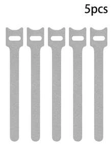 Cable Wire Organizer Ties, Hook-And-Loop Straps For Household Data Cable Storage And Gardening Ties - Black - View 11