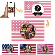 1 件可定制的个性化旗帜，带有照片和文字，适用于生日、婚礼、万圣节、圣诞节、派对、父亲节/母亲节、家居装饰、卧室美学、墙壁艺术轻量级定制，适用于毕业典礼、婚礼、乔迁茶室、卧室、客厅、定制挂毯、定制挂毯，适用于周年纪念、毕业典礼、乔迁、婚礼、生日沙发、床、汽车、茶室、卧室、客厅