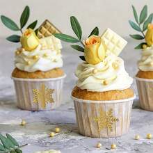 500pcs/Roll Golden Shiny Transparent Christmas Snowflake Sealing Stickers Gift Packaging Seal Round Non-Dry Adhesive Decorative Sticker Christmas Christmas Decorations Christmas Pajamas Christmas Gifts Christmas Decor - Multicolor - View 5