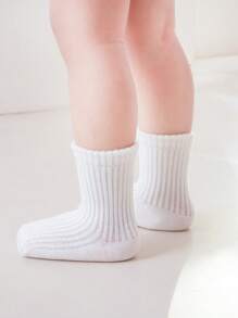 2双婴儿袜子防滑薄款春秋儿童短袜