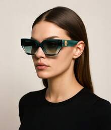 Retro Rectangle Polarized Fashion Glasses Women Men ,Y2K,Summer Beach Sun Glasses,Vintage 90s Small Narrow Square Casual Sun Glasses,CK0299 - 007 - Xem 2