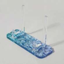 1pc Multi-Functional Acrylic Display Stand, Candy Color Card Frame Base, For Anime Peripheral Storage, Badge Holder