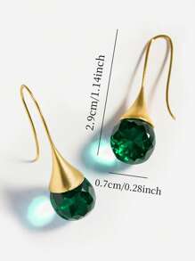 1 Paar elegante und raffinierte modische Damen-Ohrringe als Hänger, perfekt für den täglichen Gebrauch und Festlichkeiten, Bankette zum Tragen (ohne Verpackung)