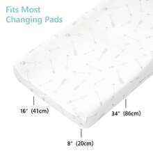 2-Pack Changing Table Cover Diaper Table Cover - Set 1 - View 6