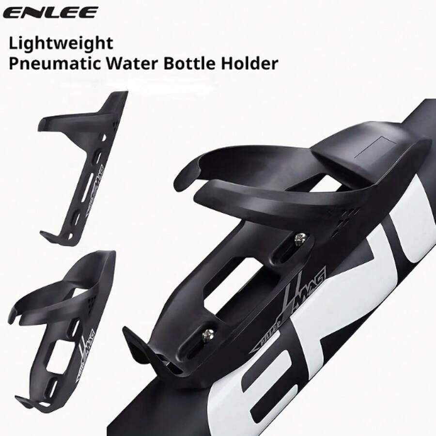 1pc ENLEE Bike Aerodynamic Water Bottle Holder Durable And Lightweight Water Bottle Cage With Secure Bike Hydration System Anti-Loss Positioning Protector Cover For Mountain Road And Touring Bikes, Perfect Gifts For Cyclists Men And Women - Multicolor - View 1
