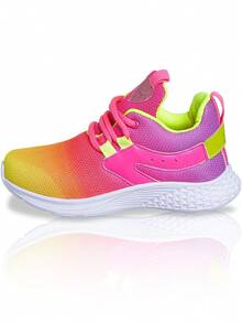My ToT Girls' Colorful Comfortable Fashion Blogger Sneakers - Multicolor - View 5