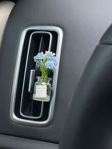 4件装汽车出风口仿真花空调夹香薰车内装饰车载香水香薰灯车用用品女 - 彩色 - 查看 14