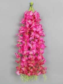 10 Stück/Packung künstliche Glyzinie, Rankengirlanden, Weihnachtsparty Heim Dekoration grüne Wand Decke Blumendekoration, perfekt für Hochzeit Hängedekoration, perfekt für Party, Zuhause, Garten, Wanddekoration, Künstliche Pflanzen