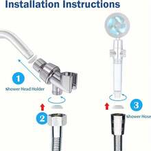 خرطوم استحمام قابل للتمديد، مصنوع من الفولاذ المقاوم للصدأ، خرطوم معدني مرن، مناسب لحنفيات الحمام، متين ومانع للتسرب، سهل التركيب، مثالي لتركيبات الحمام وديكور الحمام وإكسسوارات الاستحمام، أدوات الحمام - متعدد الألوان - مشاهدة 10