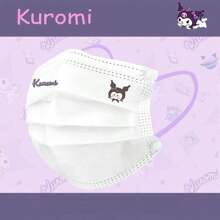 Sanrio Sanrio 20/40pcs Hello Kitty 3D Stereo High Definition Sanrio Cartoon Cute Kitty Printed Disposable Breathable 3-Layer Protection Masks For Women