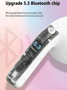 TWS Bluetooth Kopfhörer, kabellose Ohrhörer mit Mikrofon, halbohrpassender Komfort, klare Anrufe, 20 Stunden Akkulaufzeit, leichtes Stieldesign, tragbare Ladestation - ideal für Pendler, Studenten, Studium, Reisen - kompatibel mit iOS & Android Geräten