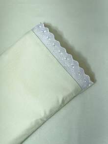Laura Baby 2-Piece Sheet Set For American Standard Crib Or Mini Crib 100% Cotton - 綠茶 - 查看 4