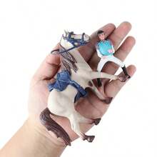 空心塑料玩具马模型，农场动物玩具，儿童益智认知玩具，万圣节和圣诞节装饰礼物