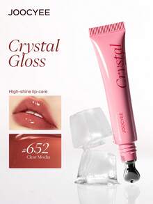 JOOCYEE CRYSTAL GLOSS 唇彩，保湿，易涂抹，适合初学者 - 652 CLEAR MOCHA - 查看 4