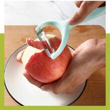 5pcs Stainless Steel Peeling Knives, Potato Peeler, Fruit Scraper, Multi-Functional Kitchen Gadgets - Multicolor - View 7