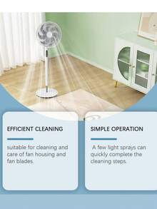 Fan Cleaning Agent, Household Electric Fan & Air Conditioner Simple Cleaner To Remove Dirt & Clean Fan Cover - Multicolor - View 4