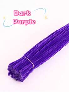 100pcs/200pcs Pipe Cleaners, 11.8-Inch DIY Craft Twist Bendable Stems For Floral Arrangement, Suitable As Holiday Gifts, Home Decor, Wedding & School Crafts - Multicolor - View 14