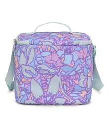 JanSport Super Snack Lunch Box – Perfect Size, Total Freshness - FLORAL FLUID PASTEL LILAC - View 3