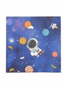 10pcs/20pcs/50pcs Outer Space Theme Birthday Party Decorations Supplies Galaxy Party Tableware Set Includes Paper Plates Napkin Cup Galaxy Space Astronauts Theme Party Decorations For Babe Shower Birthday Party