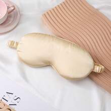 Nueva máscara de ojos 3D de seda sintética, máscara de ojos negra estéreo, cubierta para dormir y viajar, transpirable - Multicolor - Ver 9