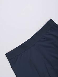 3 chiếc quần short bó cạp cao cỡ lớn dành cho nữ, quần lót chống ma sát thoáng khí, quần lót ren viền thanh lịch - Nhiều màu - Xem 8