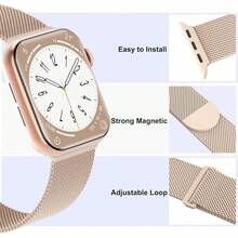 Smart Watch Strap - M-milk Tea/Starlight/Black - View 3