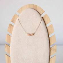 1 pièce Collier bohème en perles de pierre de soleil, bijoux artisanaux en cristal