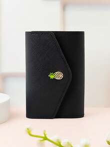 女士短款风琴拉链卡包卡通可爱简约卡片盒女学生女生钱包迷你钱包零钱包卡包皮夹