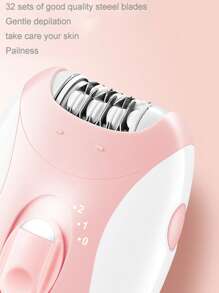 Kemei Kemei marque KM-189B épilateur femme aisselles épilateur électrique pour dame USB Rechargeable sans fil femmes tondeuse à cheveux pour aisselles, jambe, partie privée cheveux enlever la Machine