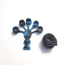 Finger Exerciser With Adjustable Resistance, Hand Grip Trainer For Arm & Palm Muscle Training And Rehabilitation, Suitable For Athletes And Daily Use To Improve Grip Strength, Gym, Deporte, Gimnasio, Ejercicio En Casa