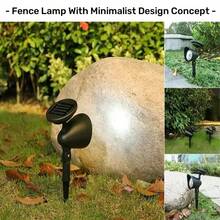 2pcs Solar Spotlight Outdoor, Adjustable On/Off Flagpole Light, Landscape LED Lighting, Ground Light For Garden, Swimming Pool, Pond And Yard - Multicolor - View 7