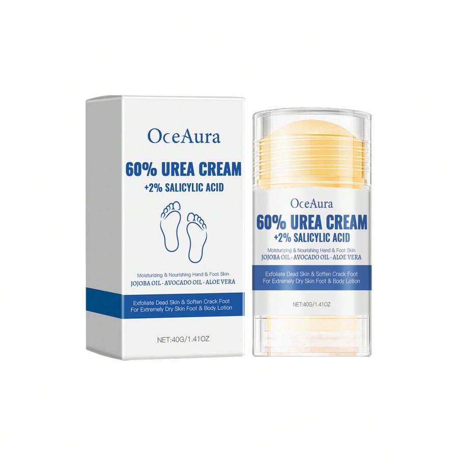 Crema Hidratante Anti-Grietas para Pies Cuidado Nutritivo de la Piel de los Pies Cuidado de la Piel del Talón y del Cuerpo - 2 piezas - Ver 1