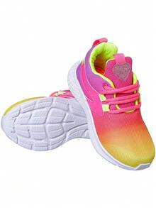 My ToT Girls' Colorful Comfortable Fashion Blogger Sneakers - Multicolor - View 8