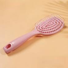 1pc Unisex Paddle Brush - Smooth Styling Comb, Gentle Scalp Care, Durable Mixed Material - Hair Care Tool Suitable For All Hair Types, Goddess High Crown Goddess Specialized Long Hair Curling Massage Blow Drying Volumizing Large Brush